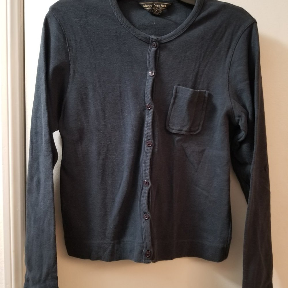 90's Abercrombir&Fitch 90's Button Front Rib Card… - image 2